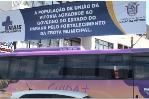 Novos maquinários e outros veículos para União da Vitória/PR