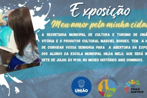 Importante exposição de telas de alunos da Escola Hilda Melo