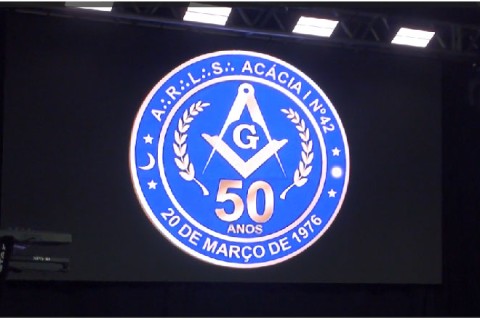 Jubileu de Ouro no Jantar Baile dos Maçons da Loja Acácia de União da Vitória/PR