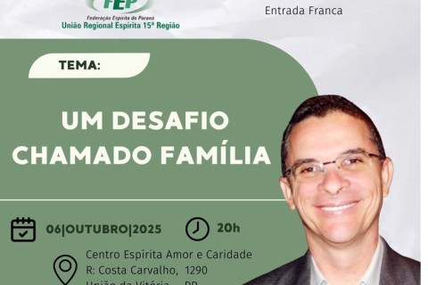 15ª URE Comemora seus 15 anos de atividades com importante palestra sobre a família