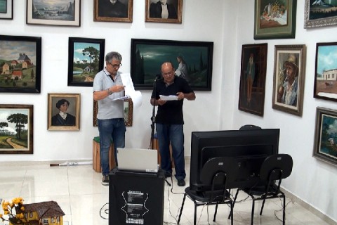 Noite de terça feira, 17 de março de 2026, 19 horas e 30 minutos, iniciou-se mais uma edição do projeto: “MUSICAS E TELAS”