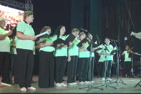 Apresentação do Grupo Alemão no Concerto 136 anos do aniversário de União da Vitória