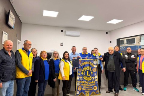 Prefeitura de Porto União recebe doação de imóvel do Lions Clube Caminho das Águas e da Família Waldraff